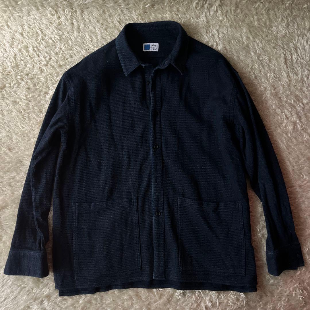 希少　完売　ジャパンブルージーンズ インディゴ　刺し子　シャツジャケット