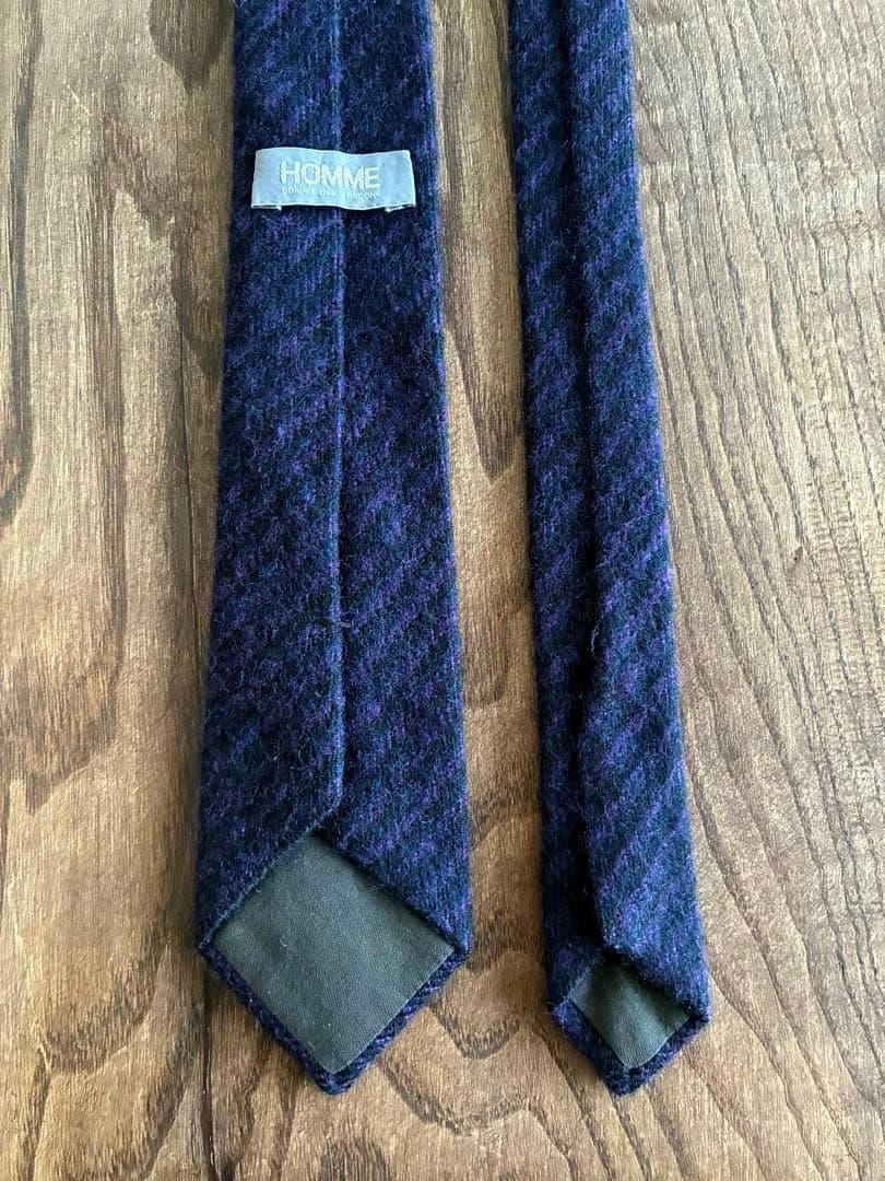 美品　COMME des GARCONS HOMME ネクタイ デカオム