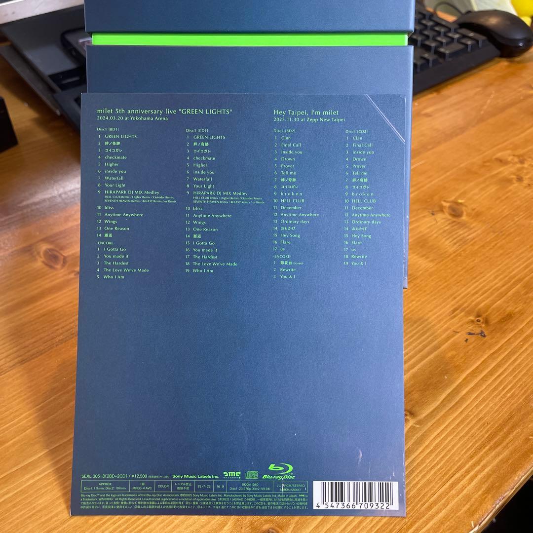 milet/5th anniversary live\"\"GREEN LIGHT…