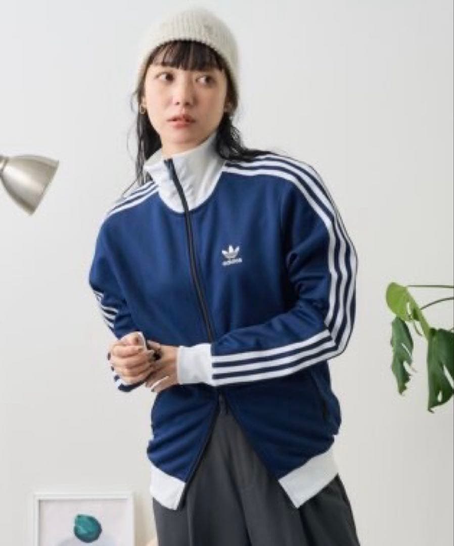 アディダス　ベッケンバウアー　トラックトップ　トラックジャケット　ジャージ　M