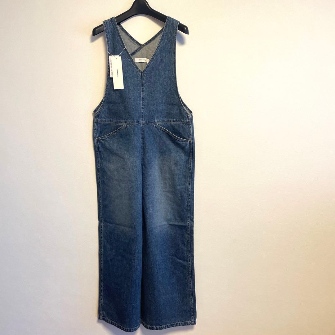 【新品タグ付き】 現行品　Johnbull デニムワークオールインワン　M