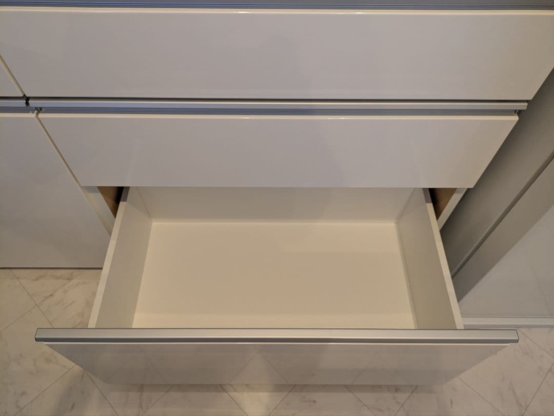 ニトリ　キュリー2 キッチンカウンター　ホワイト　120cm