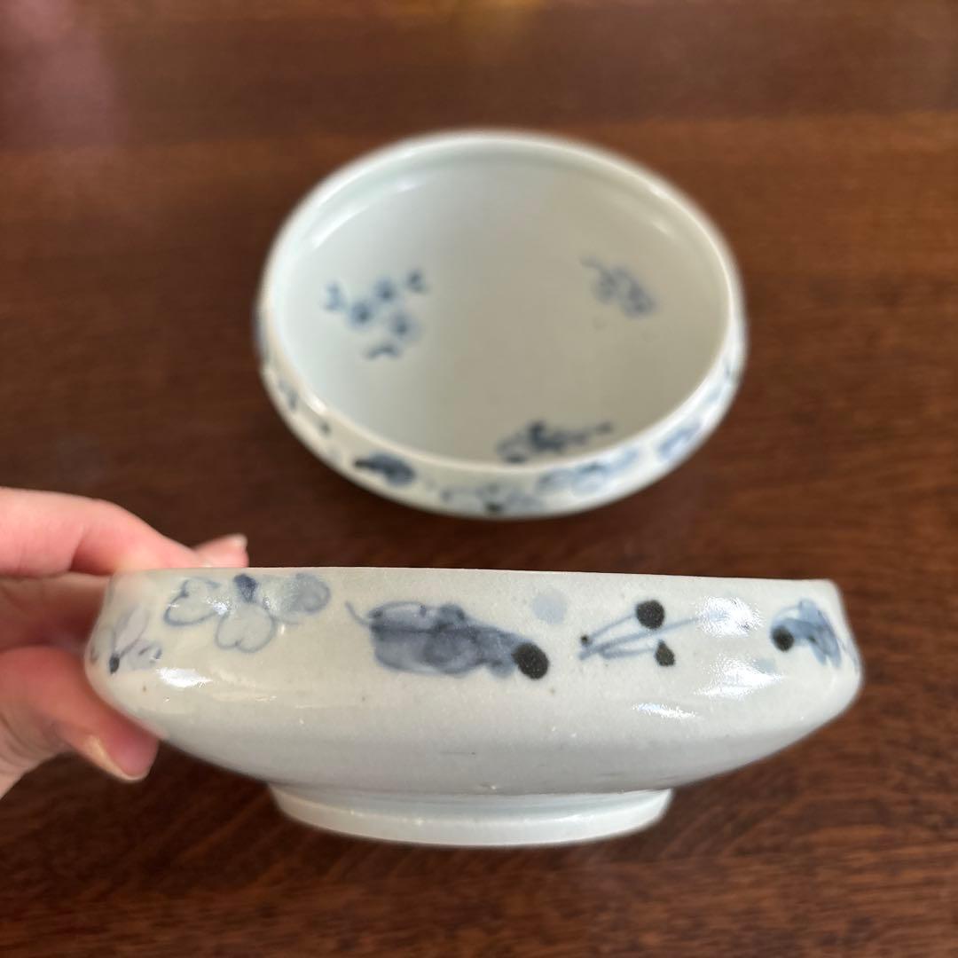 佐藤もも子　平鉢　2点セット