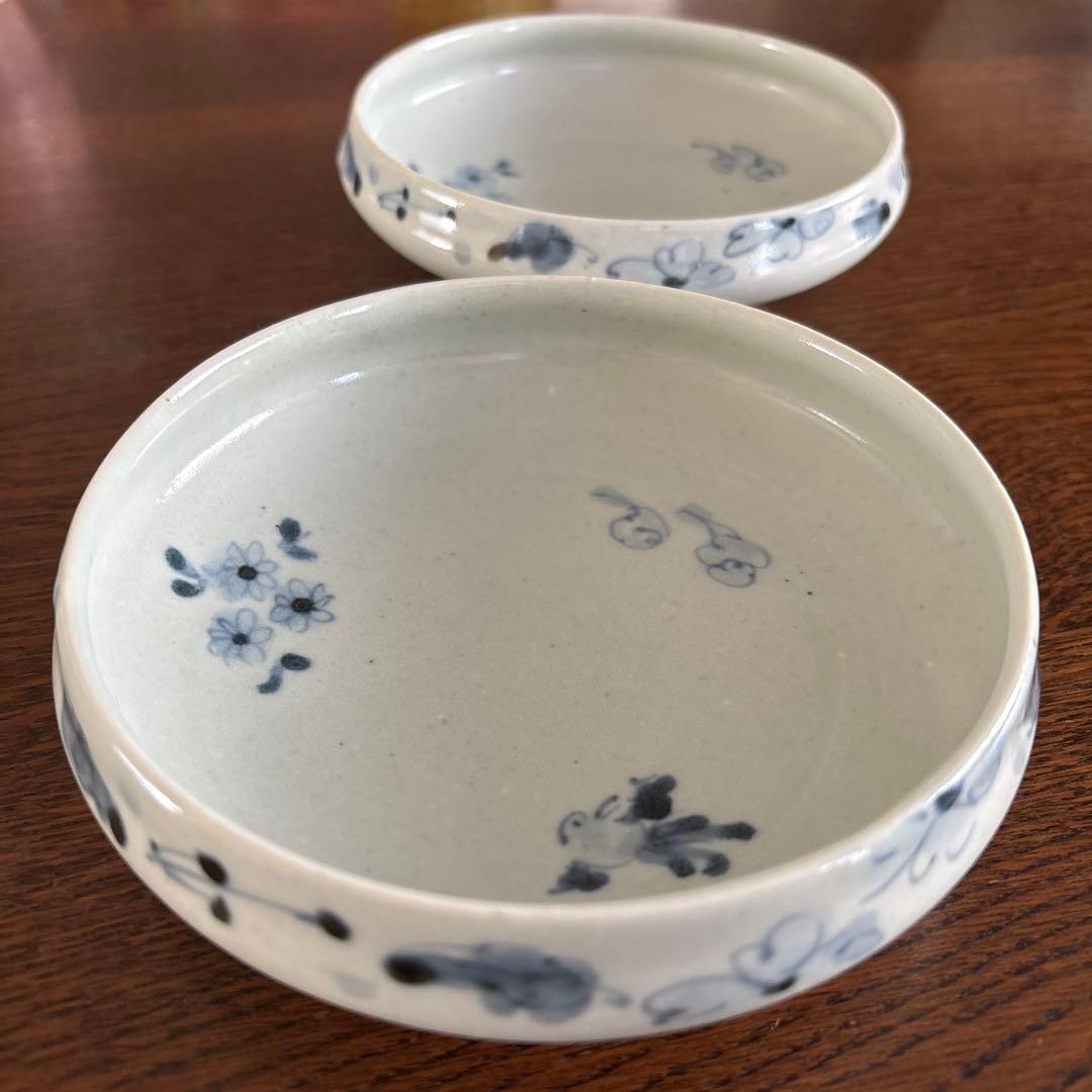 佐藤もも子　平鉢　2点セット
