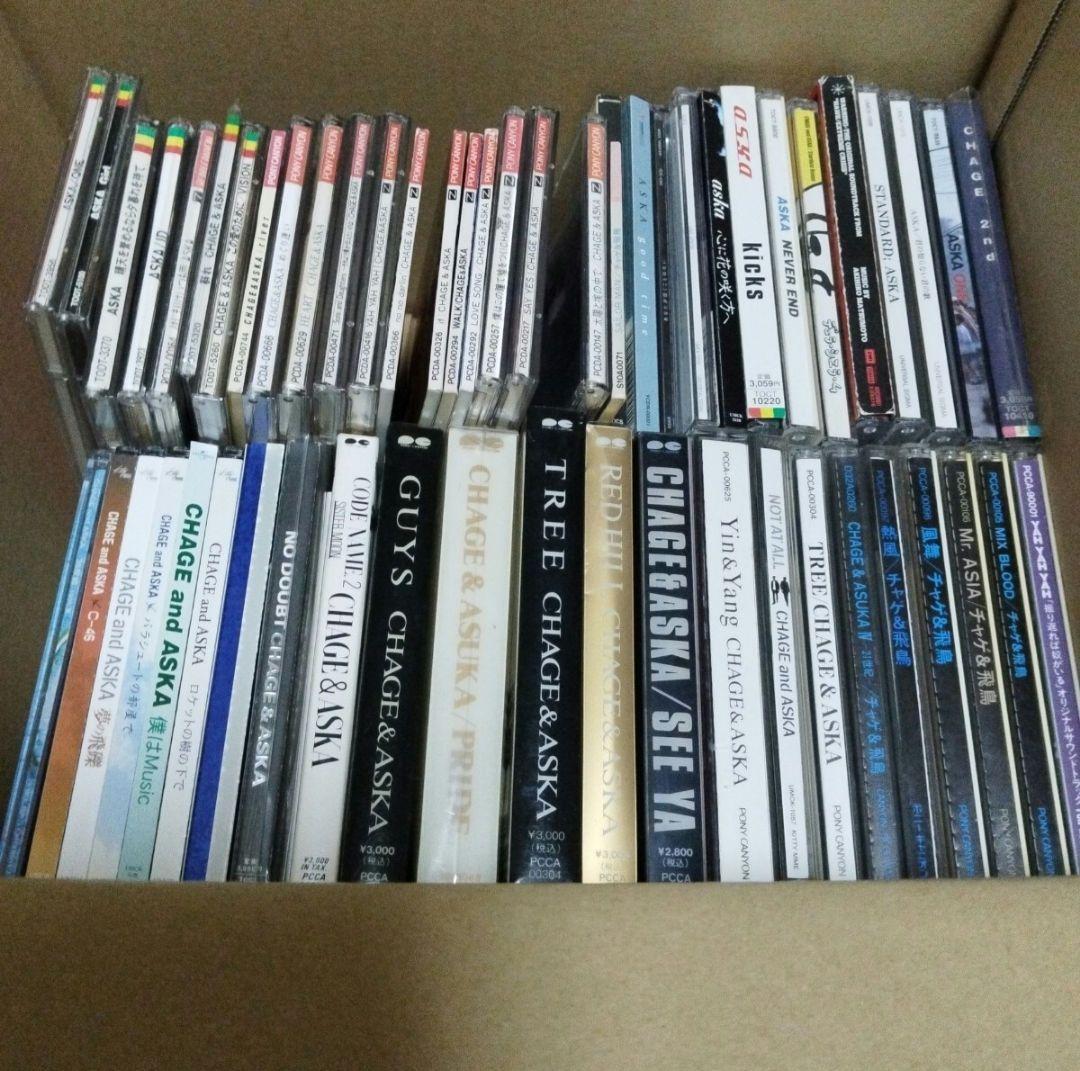 CHAGE＆ASKA アルバム シングル ソロ 56枚