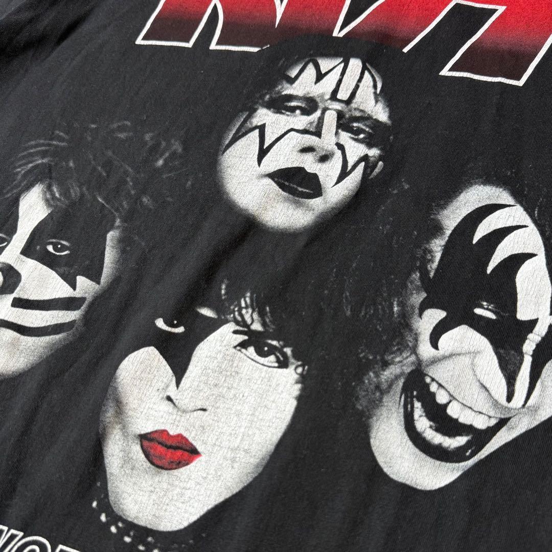 90s ロゼ着用 KISS キス ツアー 両面 Tシャツ バンド