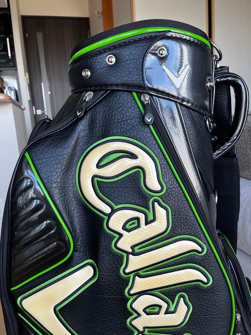 良品　希少　石川遼プロ使用モデル キャロウェイ　ツアープロモデル キャディバッグ