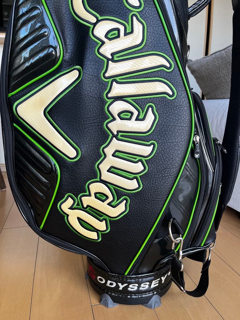 良品　希少　石川遼プロ使用モデル キャロウェイ　ツアープロモデル キャディバッグ