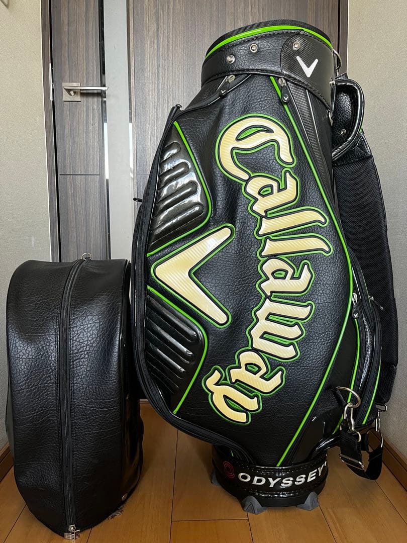 良品　希少　石川遼プロ使用モデル キャロウェイ　ツアープロモデル キャディバッグ