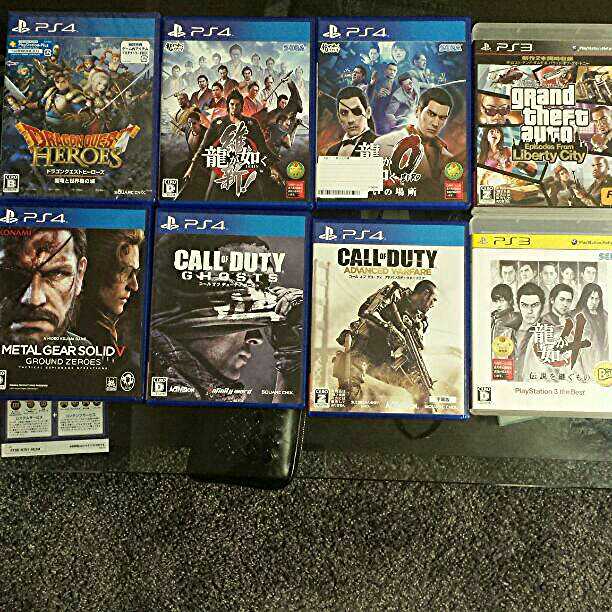 値下げします！！PS4とPS3のゲームソフトのまとめ売りです。