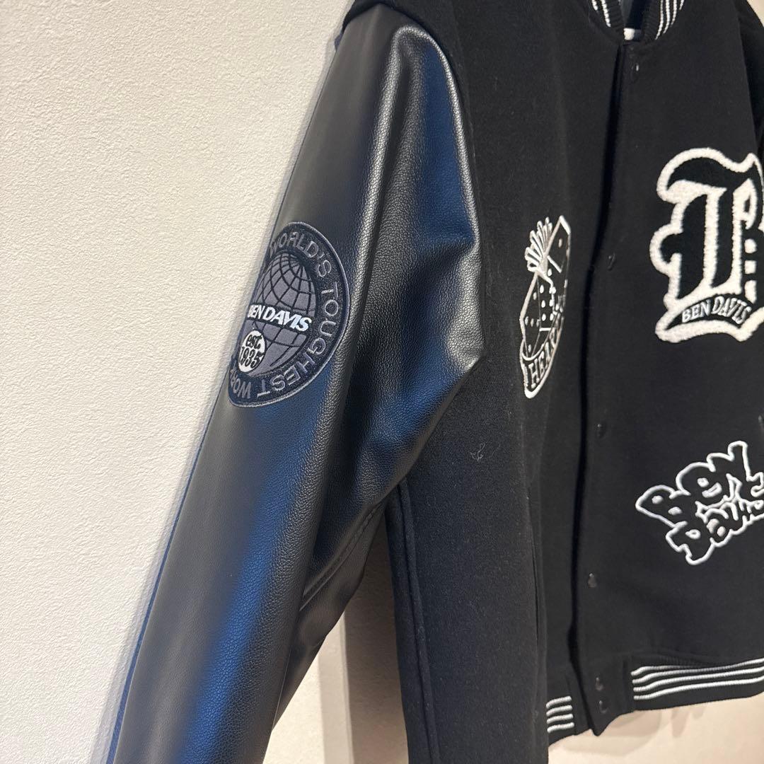 BEN DAVIS スタジャン ブラック