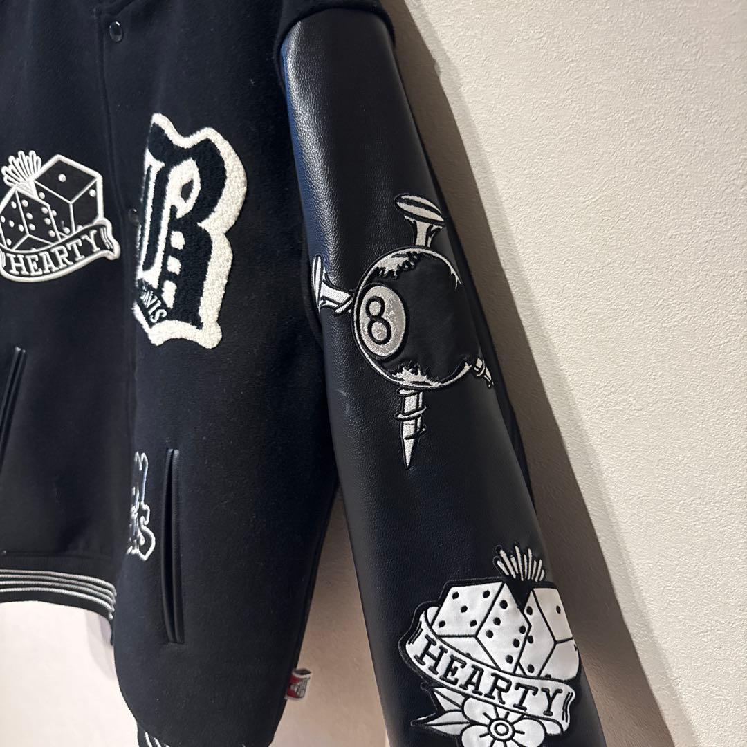 BEN DAVIS スタジャン ブラック