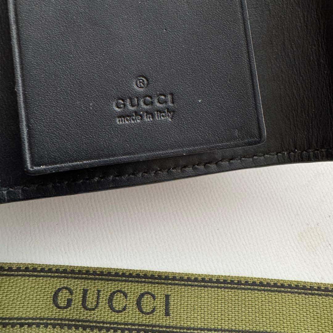 【美品】 99 GUCCI グッチ インターロッキング キーケース