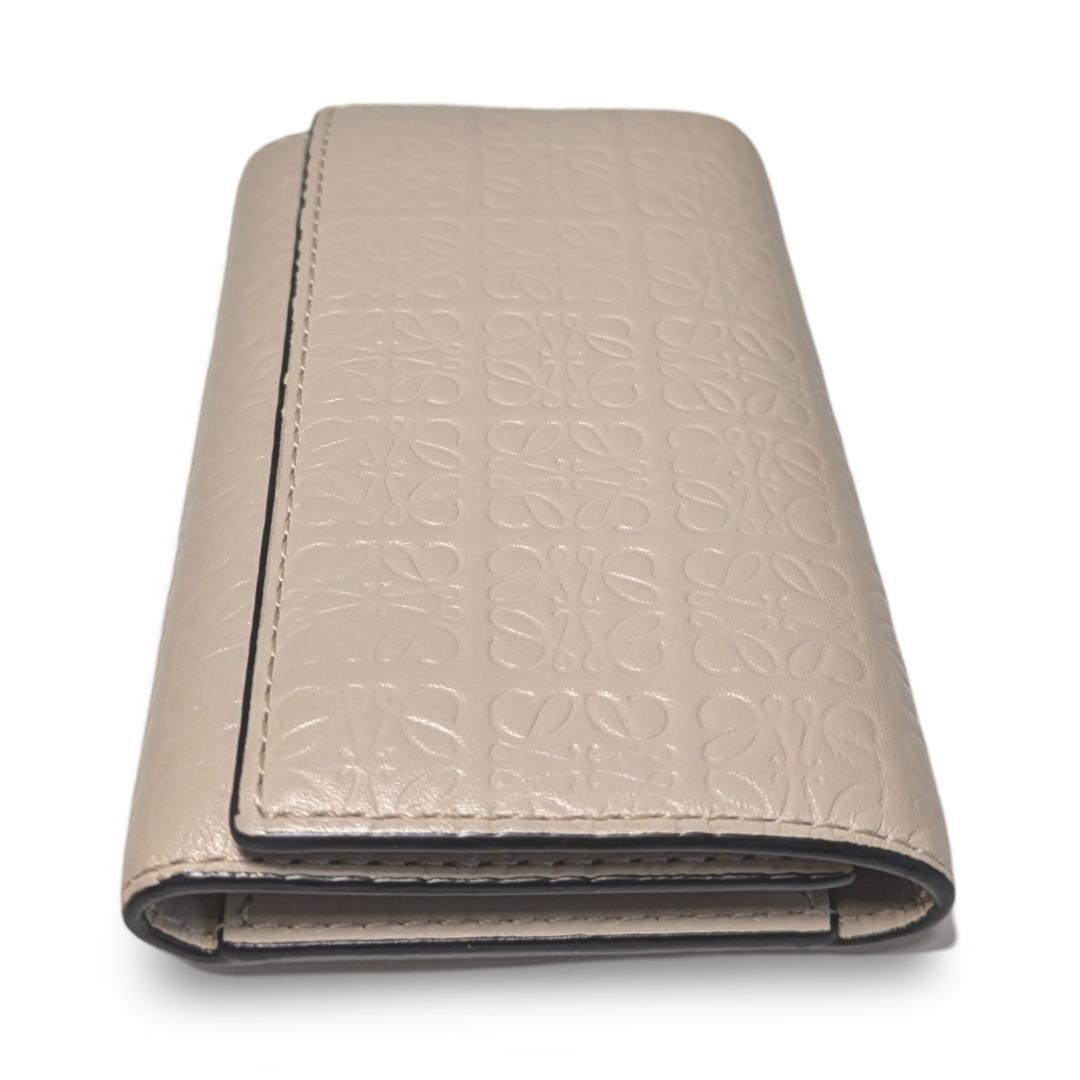 【極美品】LOEWEロエベ　リピートアナグラム　6連キーケース　アイボリー