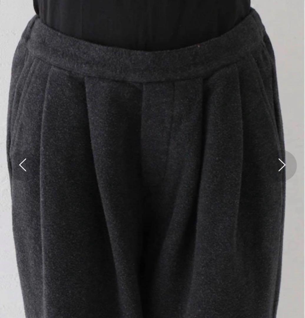 JOURNAL STANDARDLUXE コットンメルトンイージーテーパーパンツ