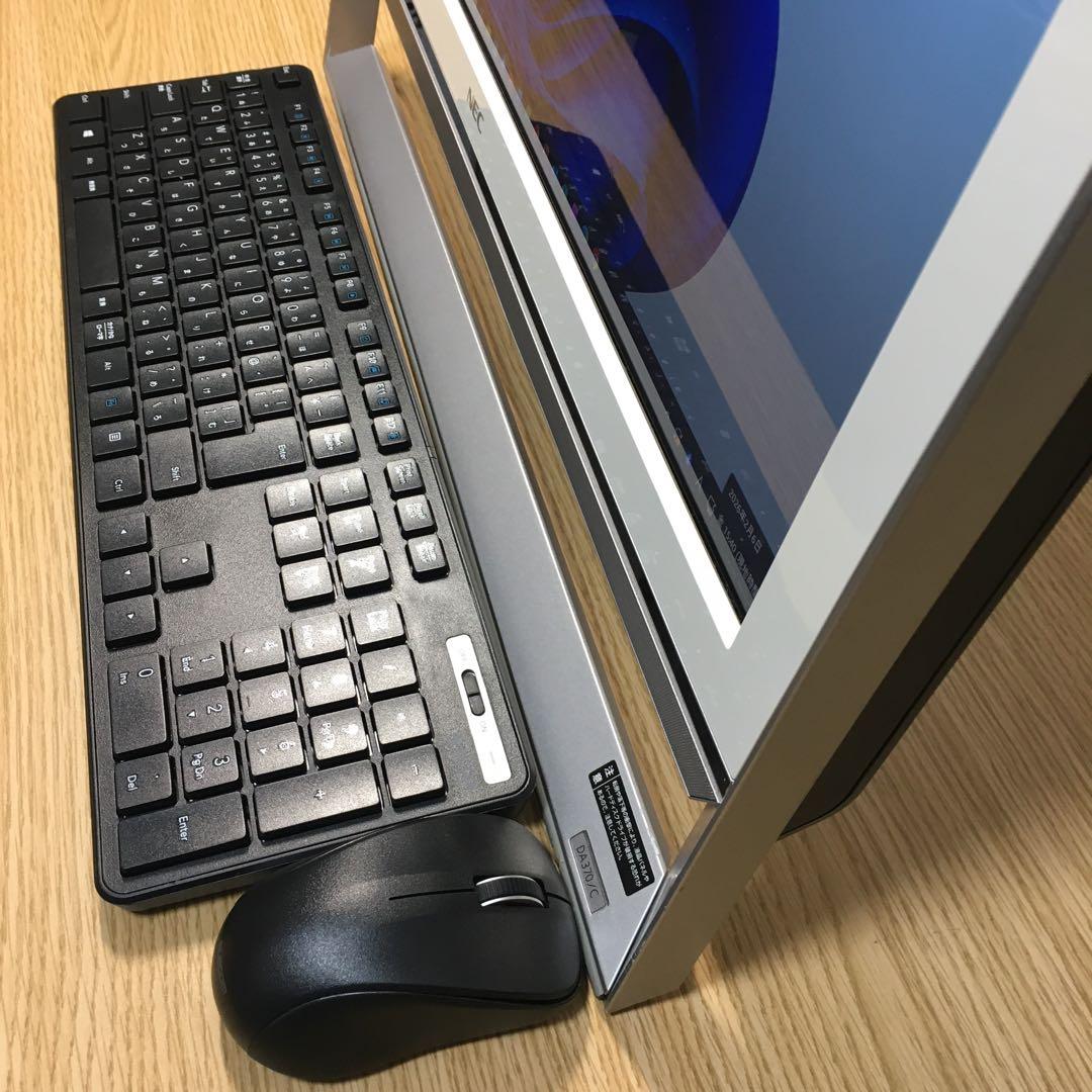 NEC LAVIE Win11 21.5インチ 地デジ 一体型 デスクトップPC