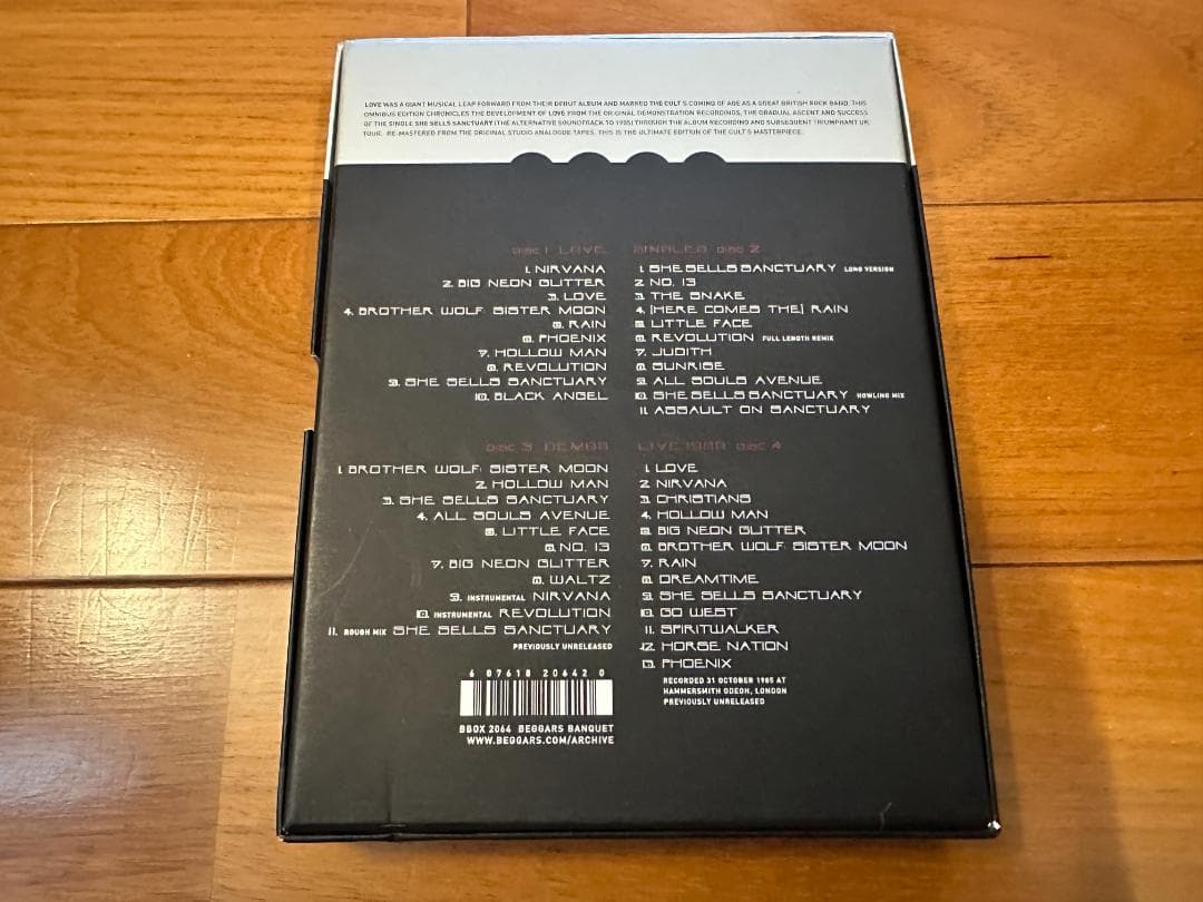 洋楽 The Cult LOVE (4XCD) Omnibus BBOX 2064