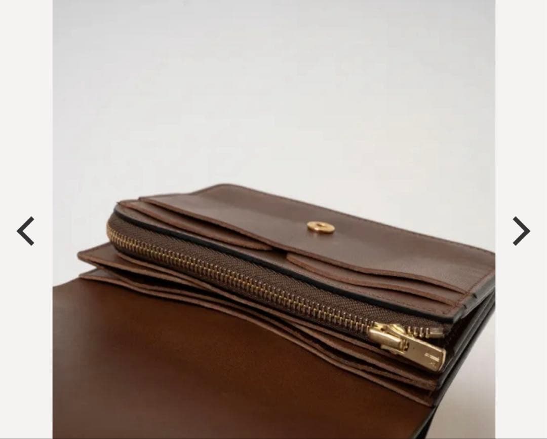 forme Short wallet Cordovan 二つ折り財布