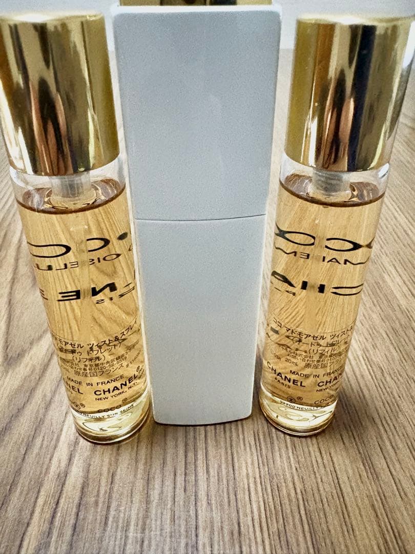【新品】シャネル ココマドモアゼル オードトワレ ツィスト＆スプレイ 20㍉×3