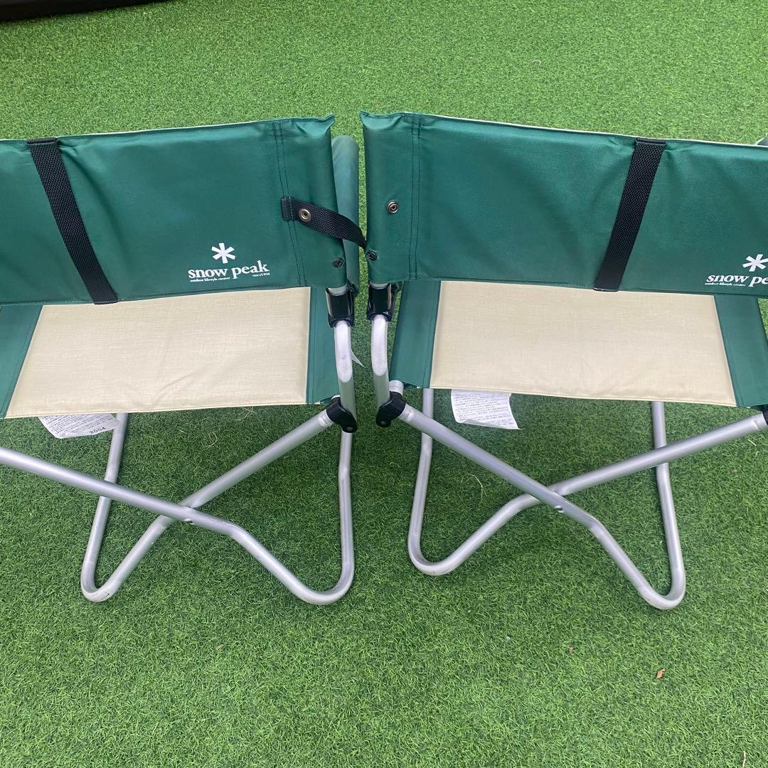 廃盤品　 Peak スノーピーク FDチェア 折りたたみチェア 2脚