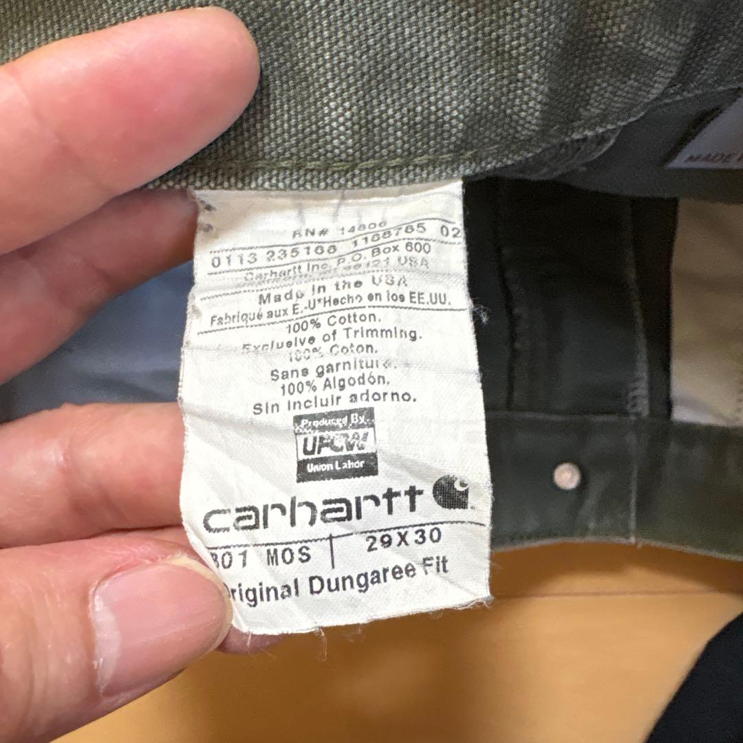Carhartt USA製　ダブルニーペインターパンツ