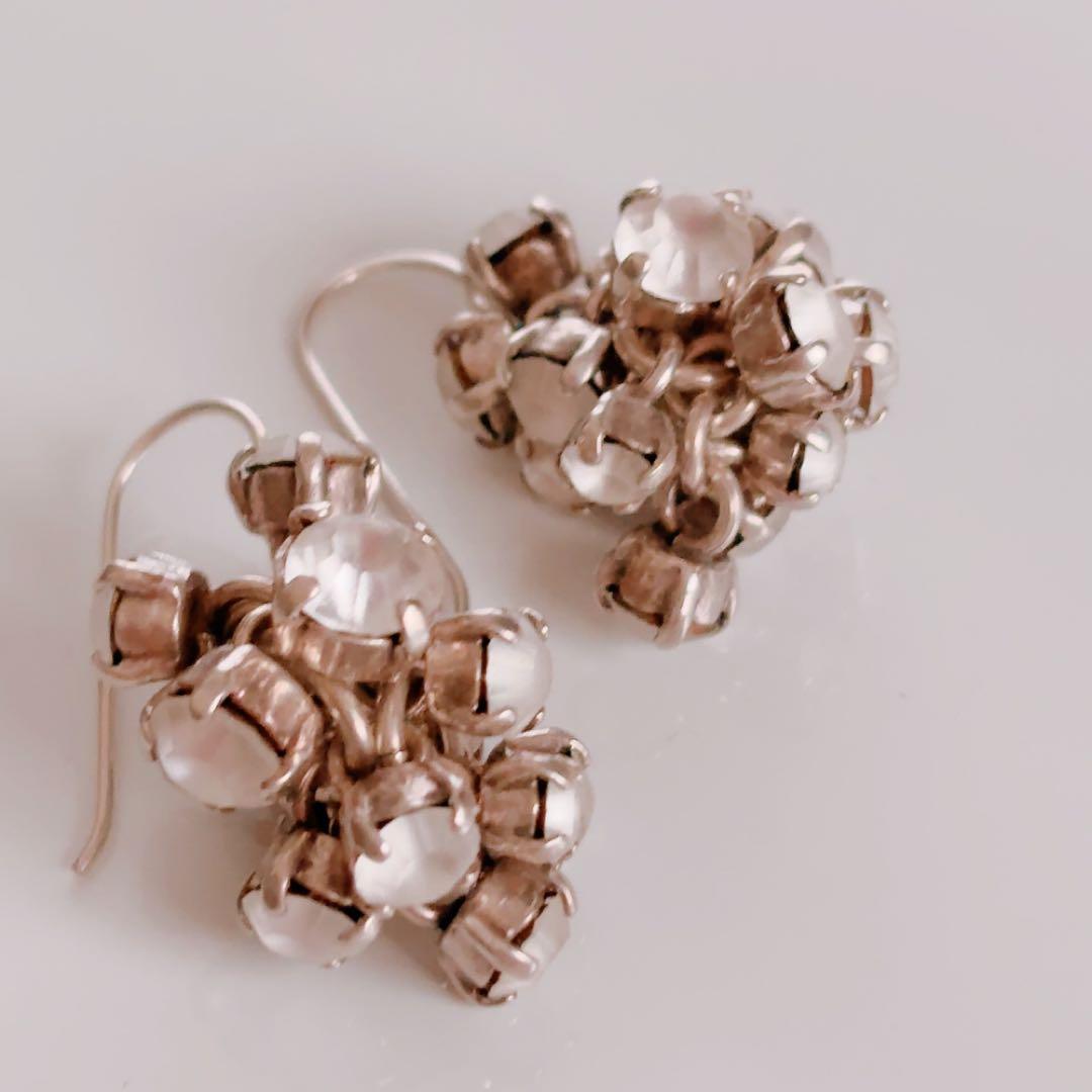 セルジュトラヴァルマイユMaille 編み目 ピアス美品