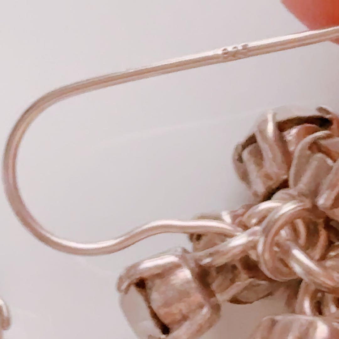 セルジュトラヴァルマイユMaille 編み目 ピアス美品