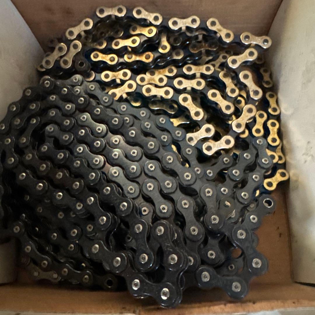 自転車チェーン IZUMI Vチェーン 等 10本セット