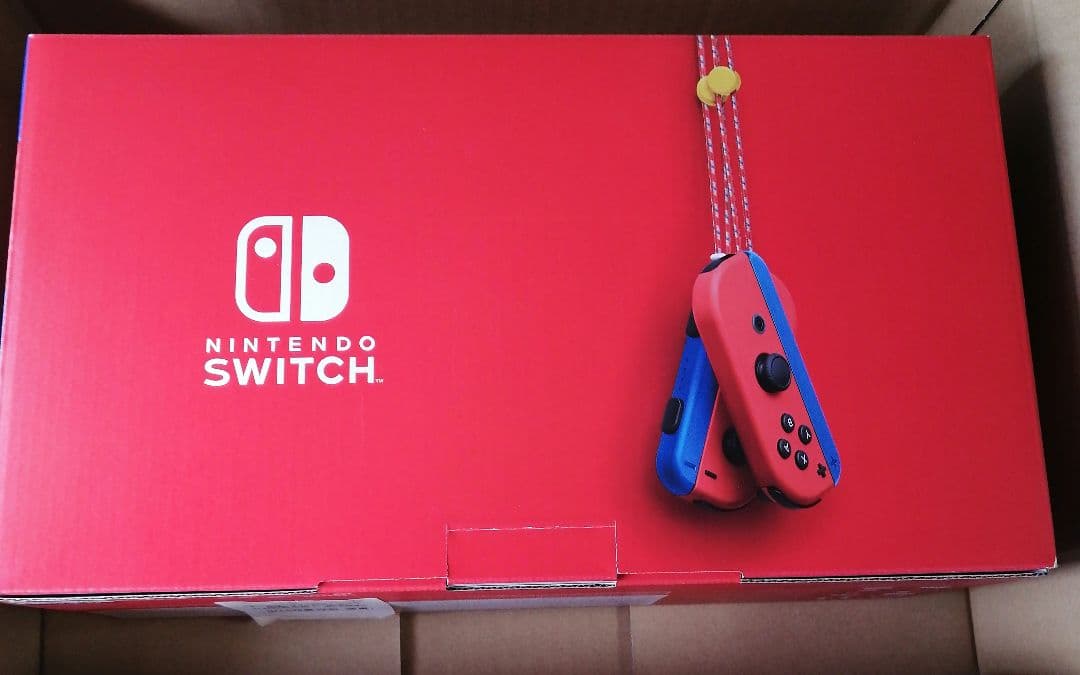 任天堂switch　本体　マリオレッド×ブルー セット　新品未開封
