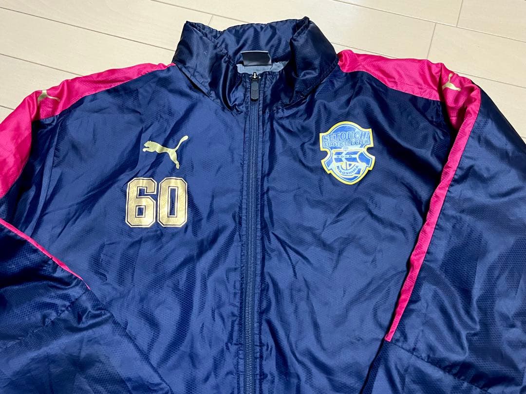 PUMA プーマ 瀬戸内高校サッカー部 ウォーマー ウインドブレーカー 上下