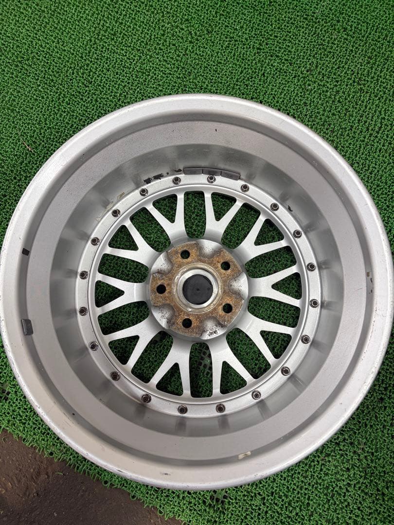 BBS 17インチ ホイール シルバー 多スポーク 2本