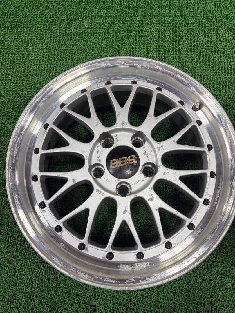 BBS 17インチ ホイール シルバー 多スポーク 2本
