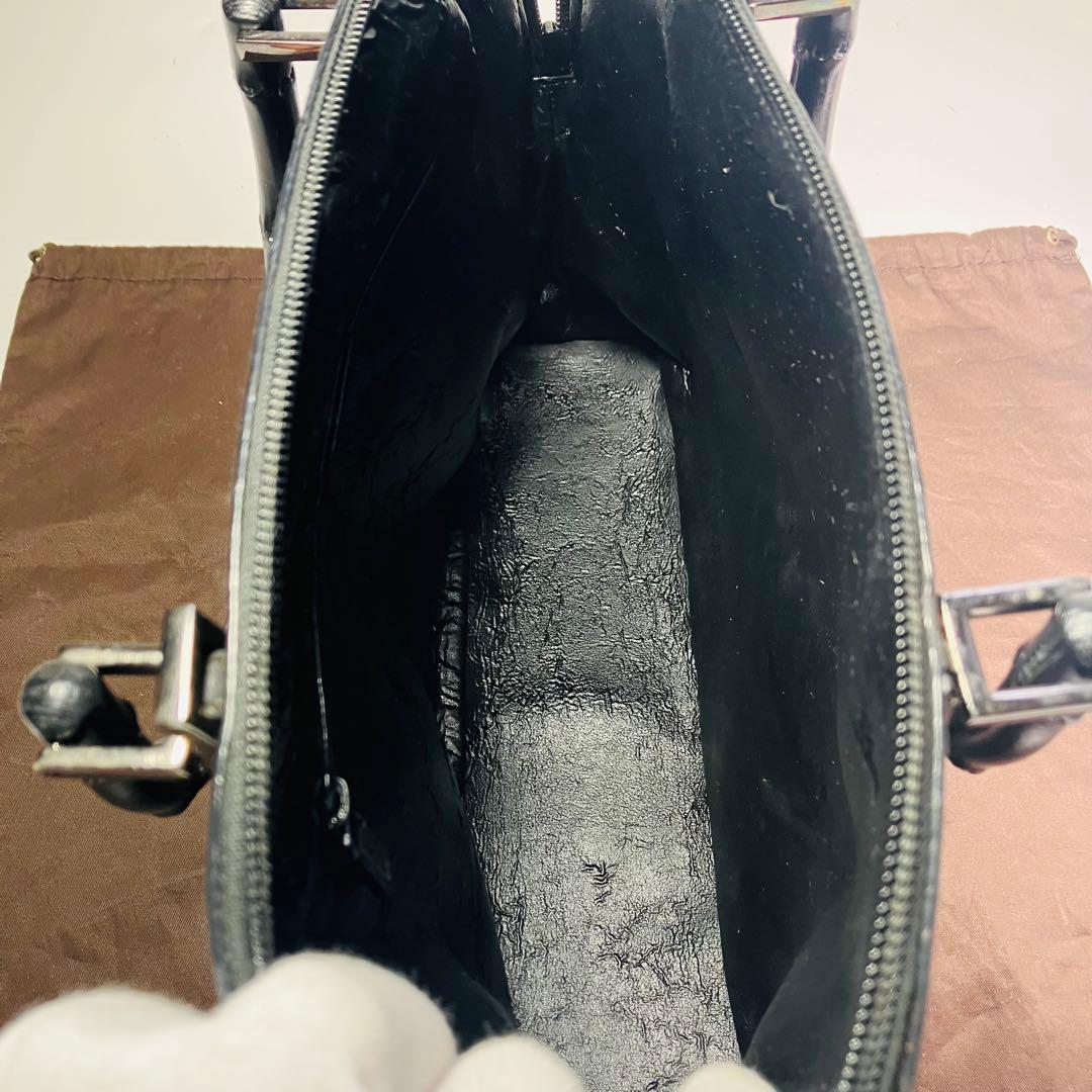 GUCCI グッチ トートバッグ バンブー シルバー金具 A4 収納レディース