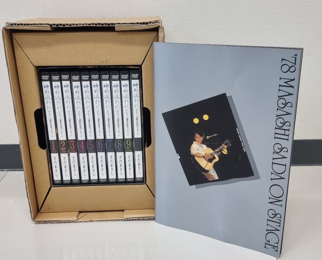 さだまさし時の流れに デビュー10周年記念コンサート DVD全10巻