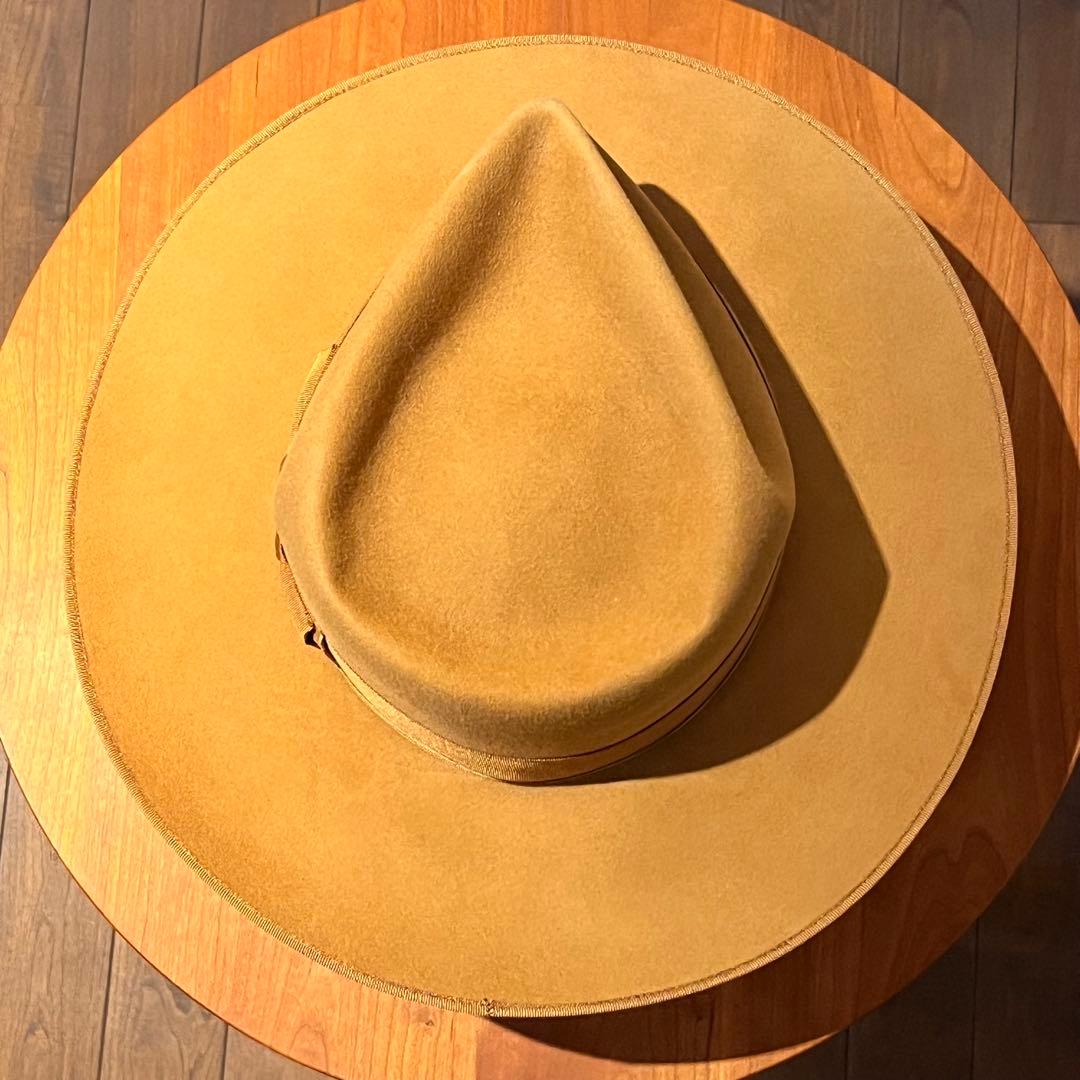 glamb Johnny beaver hat サンドベージュ　58cm