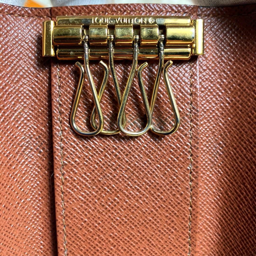 【極美品】ルイヴィトン＊4連キーケース モノグラム ゴールド金具