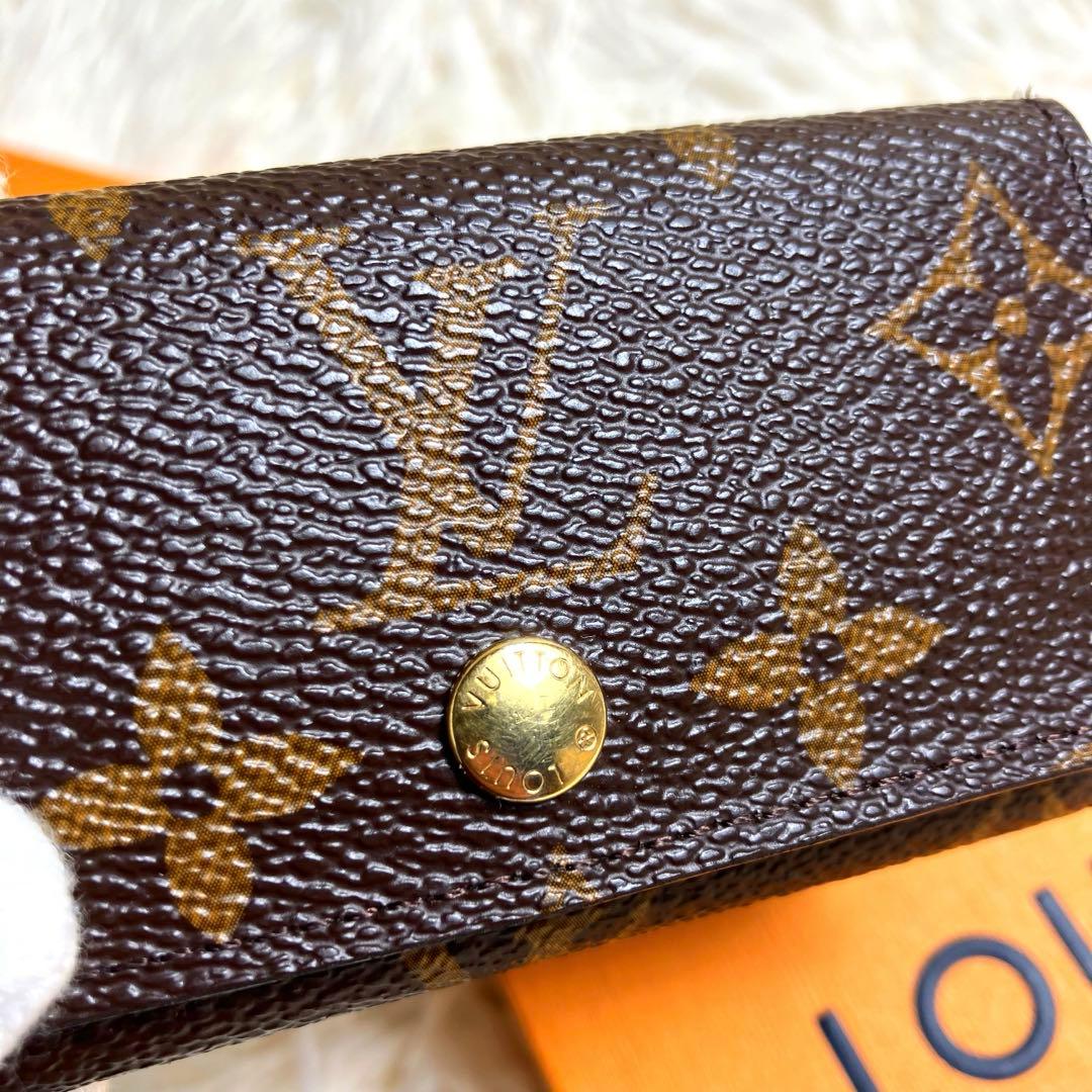 【極美品】ルイヴィトン＊4連キーケース モノグラム ゴールド金具