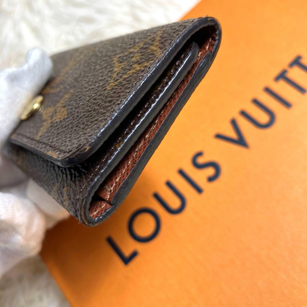 【極美品】ルイヴィトン＊4連キーケース モノグラム ゴールド金具