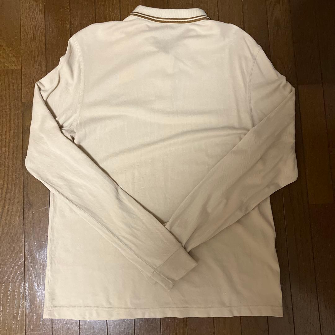 The Fred Perry Shirt -M3636長袖ポロシャツ　アイボリー