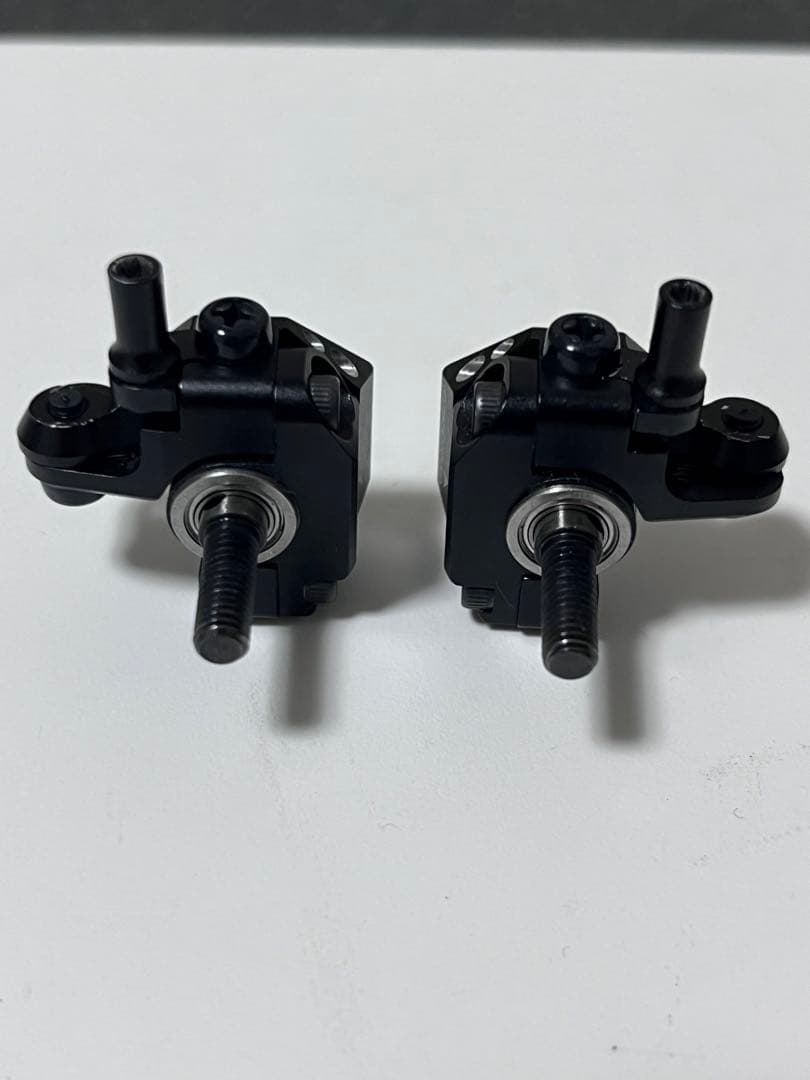 【OVERDOSE】アジャスタブルアルミナックルセットType-2 (ブラック)