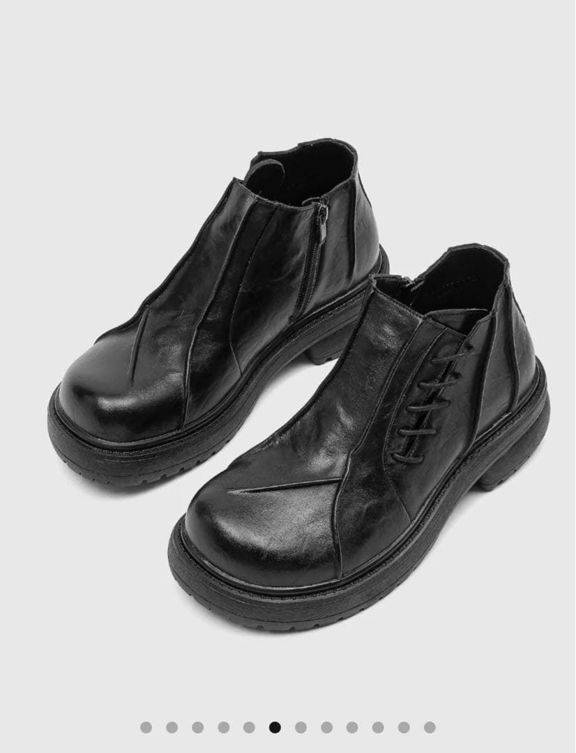 メンズ　厚底ブーツ