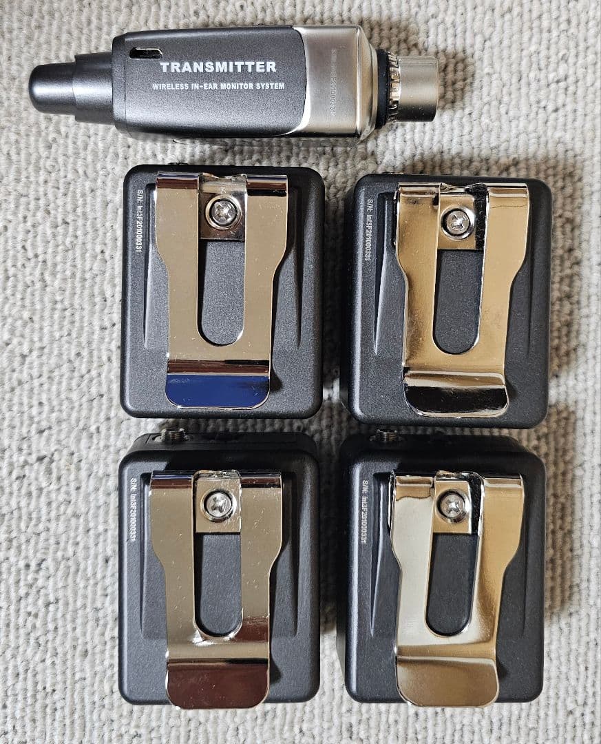 【中古美品】Xvive U4R4 ワイヤレスインイヤーモニター イヤモニ