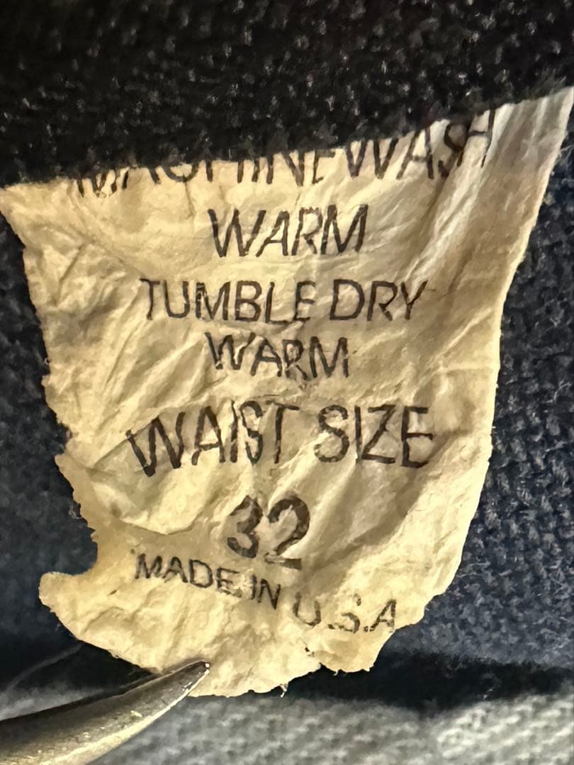 【W32】 USA製BEN DAVIS フリスコパンツ ネイビー色