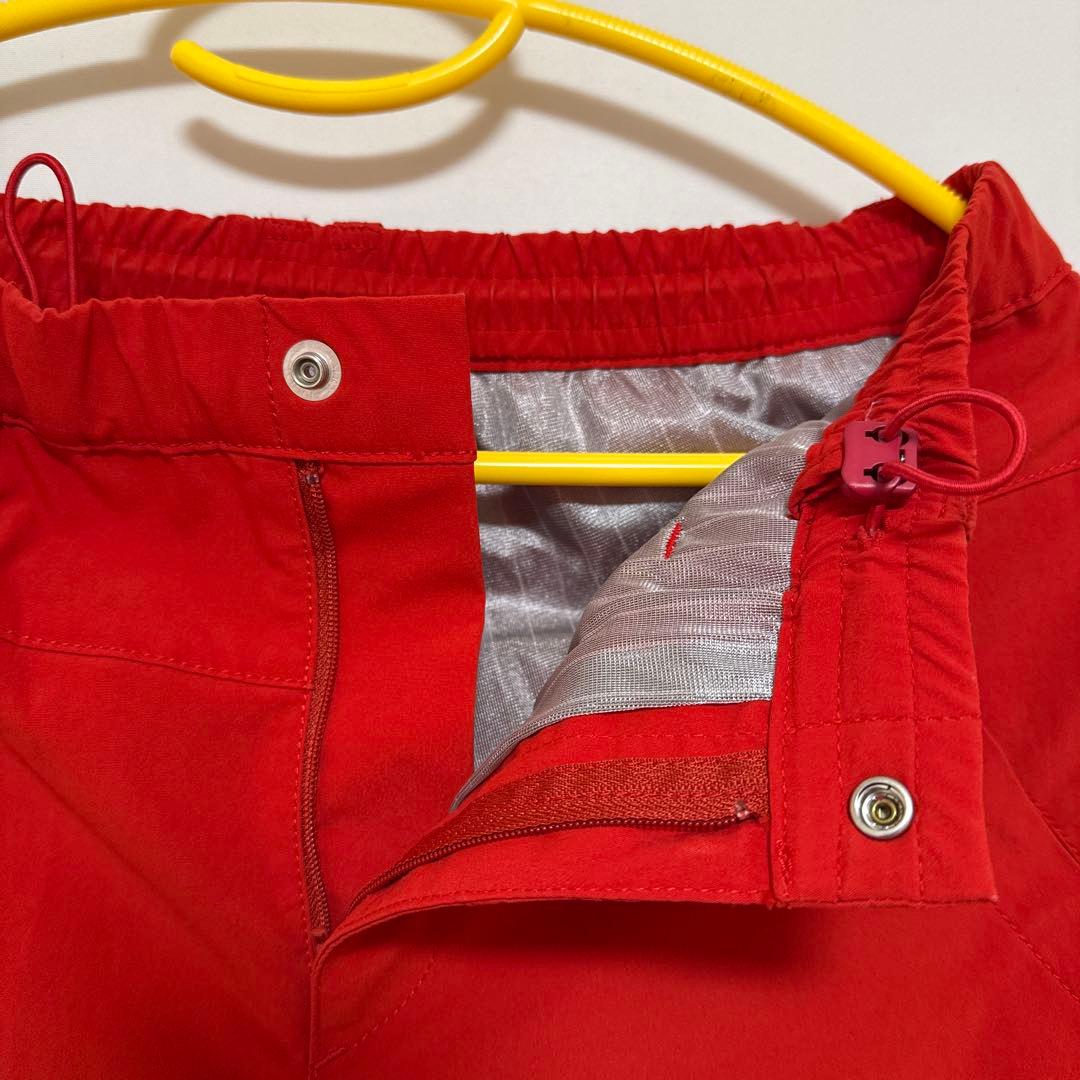 PEARLY GATES ゴルフウェア ズボン 赤 長ズボン