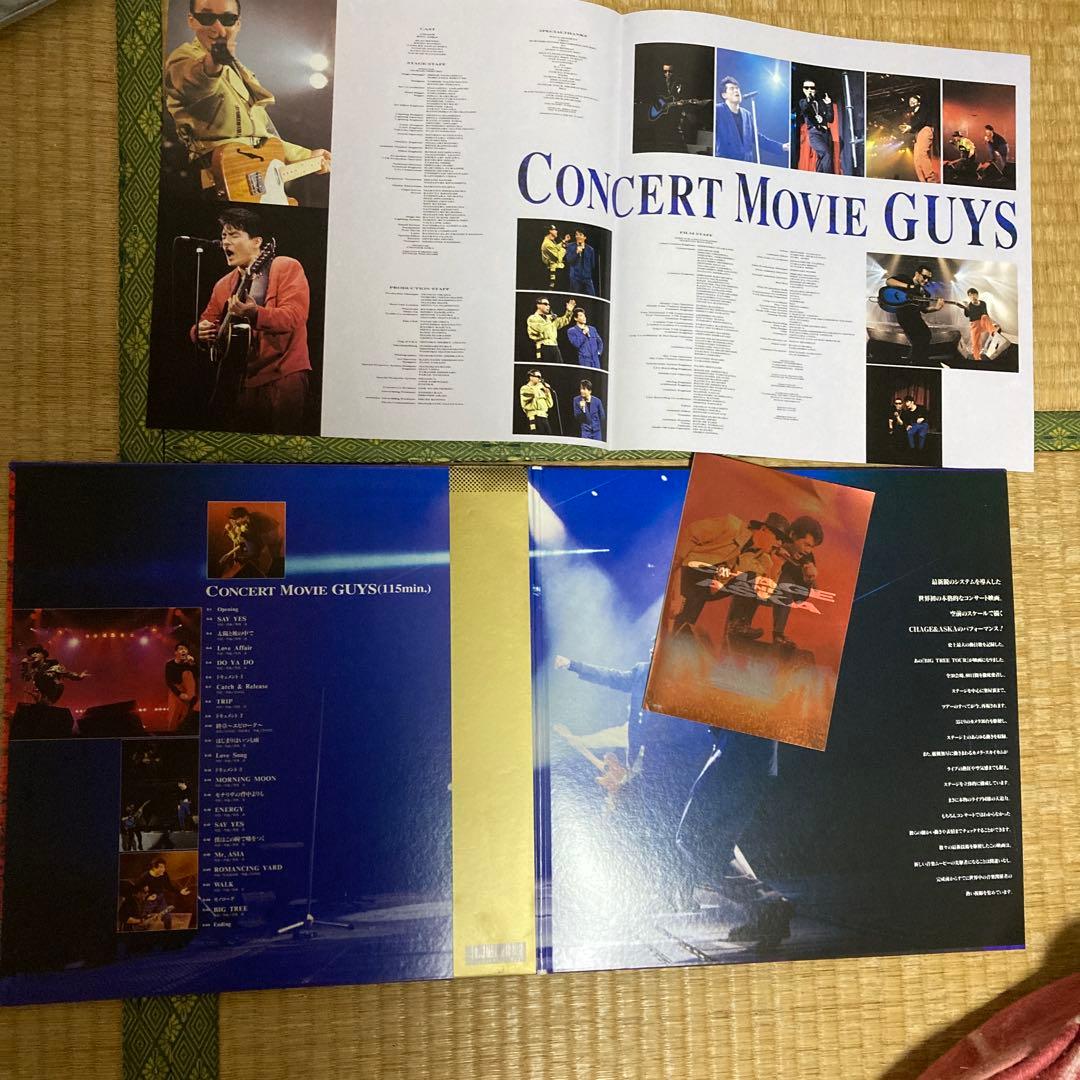 CHAGE&ASKA レーザーディスク 3枚セットで