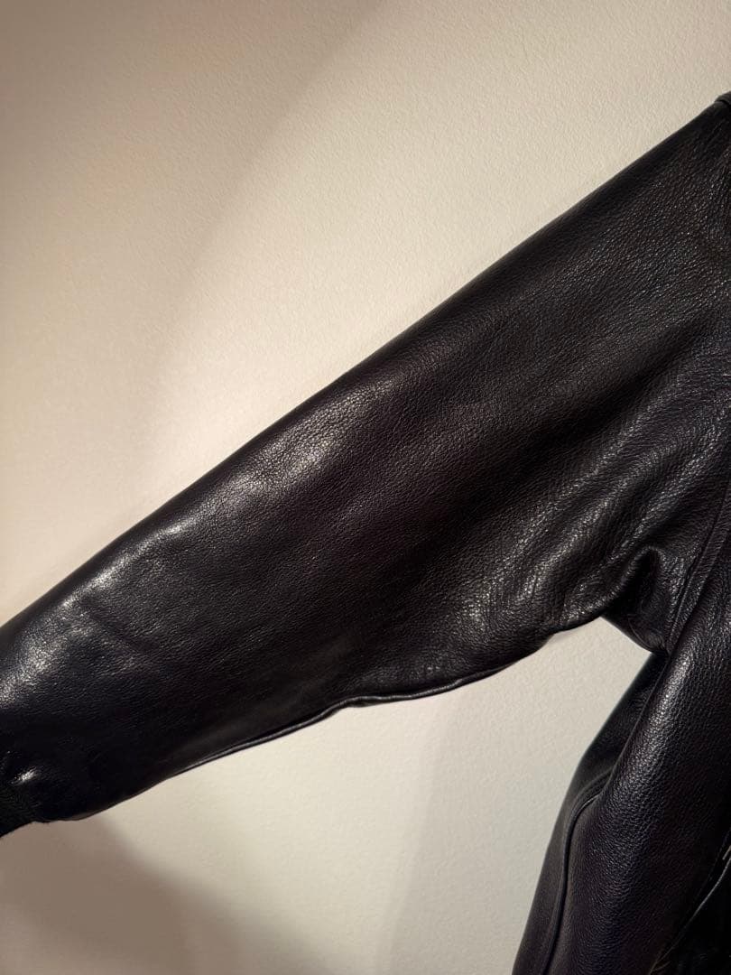 ジャケット・アウター WACKOMARIA LEATHER VARSITY JACKET TYPE-2