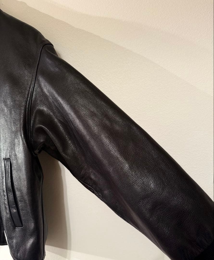 ジャケット・アウター WACKOMARIA LEATHER VARSITY JACKET TYPE-2