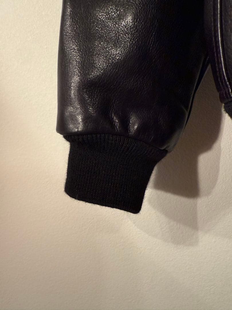 ジャケット・アウター WACKOMARIA LEATHER VARSITY JACKET TYPE-2