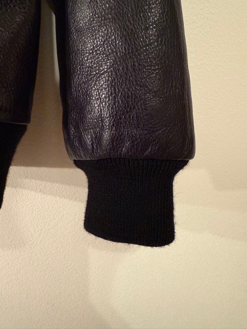 ジャケット・アウター WACKOMARIA LEATHER VARSITY JACKET TYPE-2