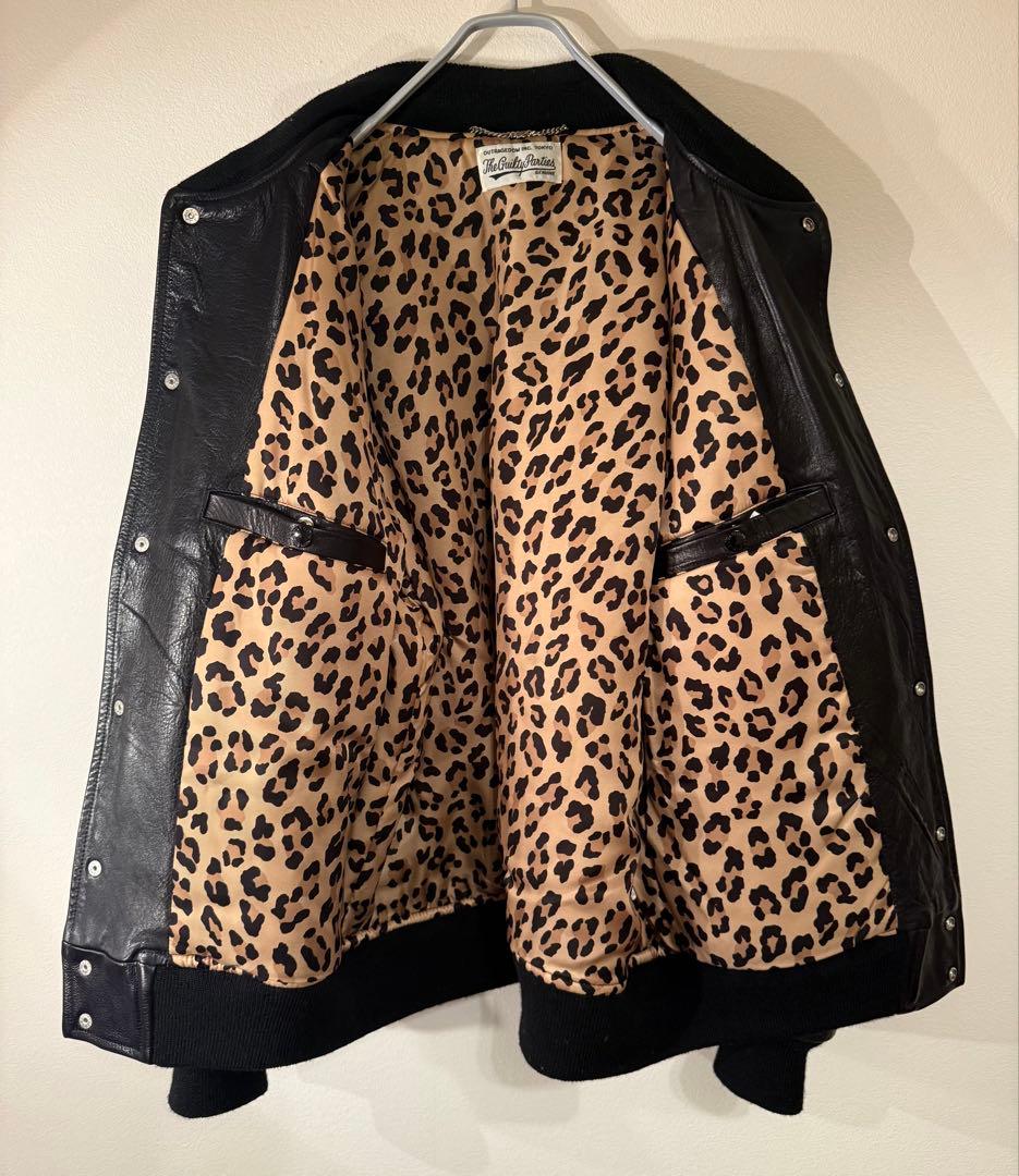 ジャケット・アウター WACKOMARIA LEATHER VARSITY JACKET TYPE-2